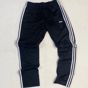 Adidas Black Joggers Straight Leg